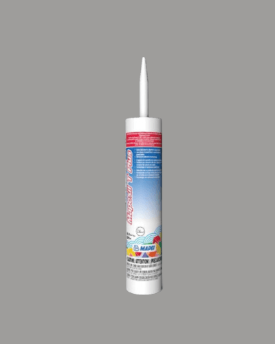 Mapei Mapesil T Plus Scellant silicone - #104 Loup Gris - 299 ml