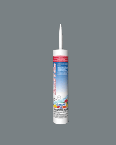 Mapei Mapesil T Plus 19 m Mapei Mapesil T Plus Scellant silicone - #19 Gris Perle - 299 ml