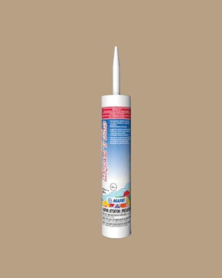 Mapei Mapesil T Plus 44 m Mapei Mapesil T Plus Scellant silicone - #44 Terre Ambrée - 299 ml