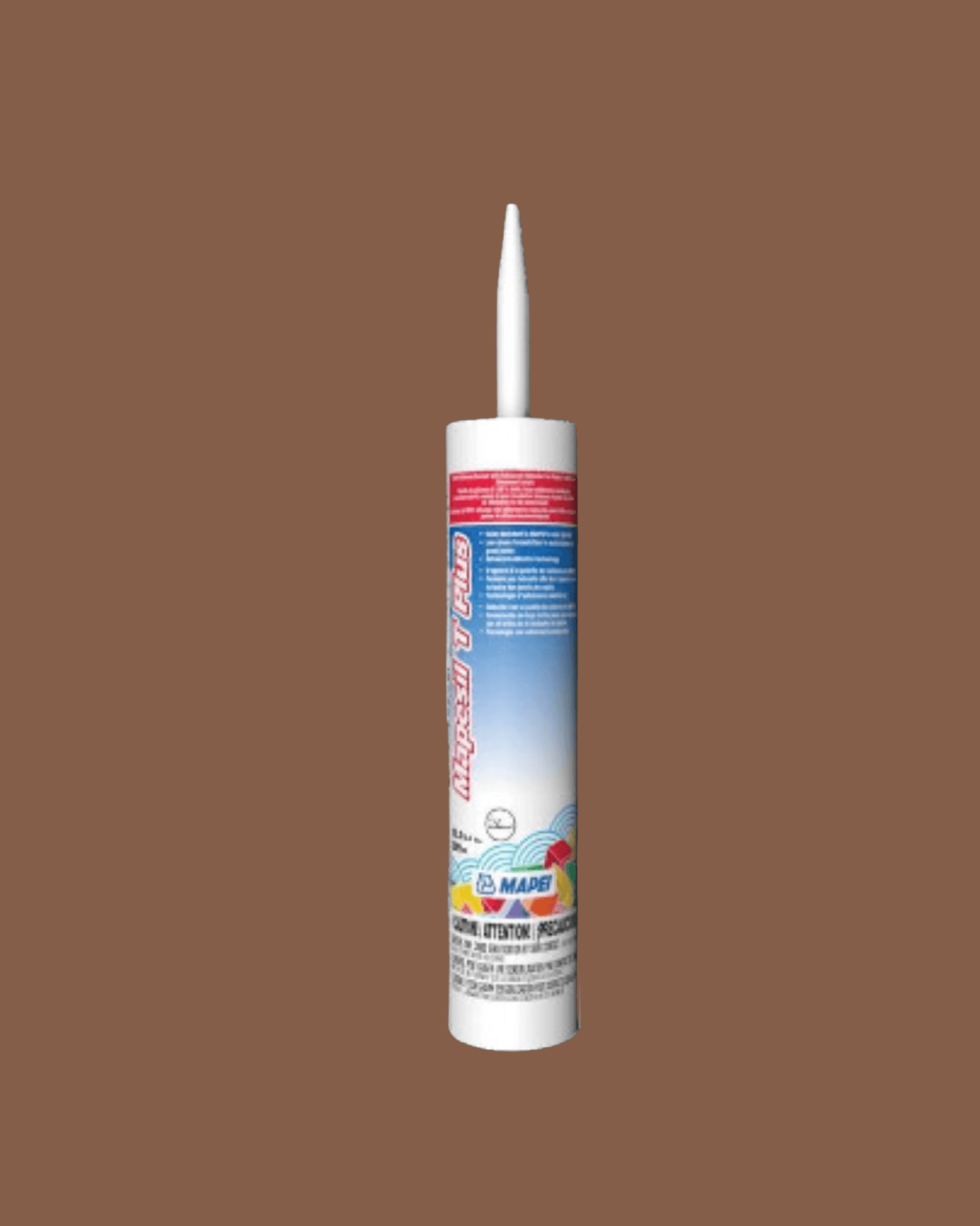 Poza Pacane Mapei Mapesil T Plus Scellant silicone - #112 Pacane - 299 ml - Million ...