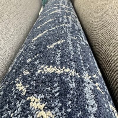 CIA 8623.-2 tapis commercial bleu texturé