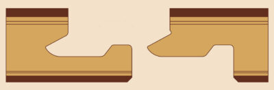 Plancher Vinyle Clic - Designer 10040 - 12"x24" SPC | Résistant & Imperméable | 2.59$/pi²