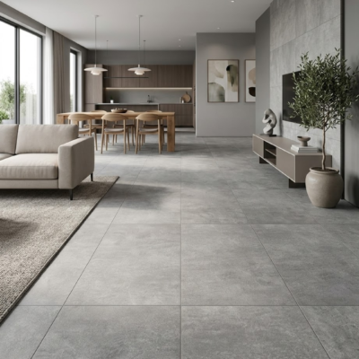 Plancher Vinyle Clic - Designer 10040 - 12"x24" SPC | Résistant & Imperméable | 2.59$/pi²