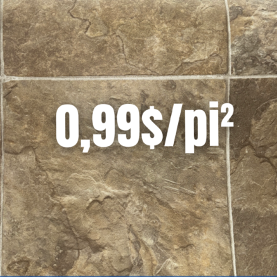 Liquidation Linoléum Prélart #3493– Vinyle en Rouleau 0,99$_pi² Linoléum Prélart #3493 – Vinyle en Rouleau 0.99$/pi²
