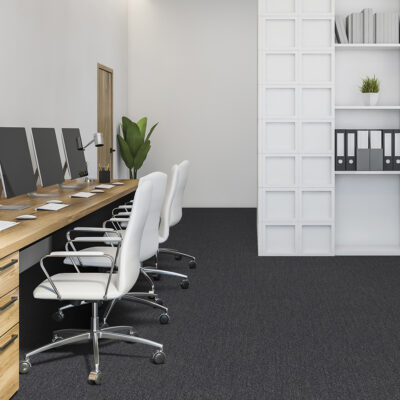 Office,Interior,With,Table,And,Leather,Chairs,,Bookshelf,With,Folders, Invasion V 26 - J7035