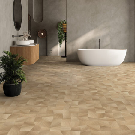 Marqueterie naturel - B0246