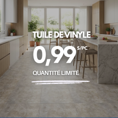 Tuile de vinyle Parallel – 16" x 16" – 0,99 $/pi²