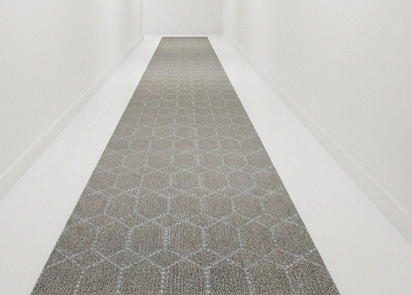 Tapis de passage Belmont beige 27 po – coupé sur mesure