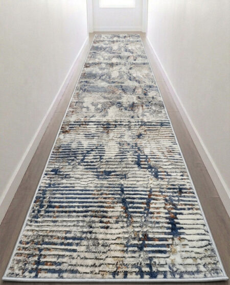 tapis-passage-symphoni-10551-1.jpg Tapis de passage Symphoni rayures bleu et ivoire 27 po – coupé sur mesure